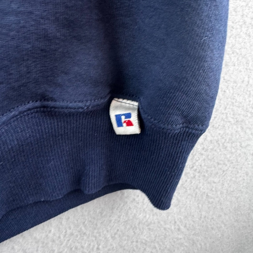 Vintage Russell Athletic Sweatshirt Mens XL Color Block Crewneck 90s USA Made - Picture 7 of 16